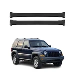 2002-2007 Jeep Liberty Roof Rack Cross Bars Black. Fixed Price $79.99.
