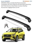 Titopena Roof Rack Cross Bar Fits Volvo XC60 2018-2025 Flush Rails Black. Fixed Price $65.00.