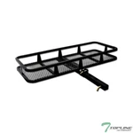 Topline 59" Mesh Foldable Trailer Hitch Cargo Carrier Basket For Jeep - Black. Fixed Price $155.00.