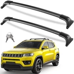 Kinggeri 300LBS Lockable Roof Racks Cross Bars Compatible With Jeep Compass 2.... Fixed Price $161.84.