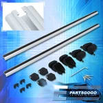 48" Universal Roof Rack Cross Bar Mounted Rails Luggage Cargo Bag Carrier + Lock. Fixed Price $41.99.
