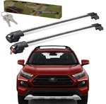 Roof Racks Cross Bars For Toyota RAV4 2014-2018 Grey Aluminium Lockable. Fixed Price $149.99.