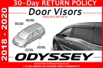 Genuine Oem Honda 2018 2026 Odyssey Door Set (08R04-THR-102). Fixed Price $268.88.