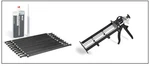 Rhino Carbon Fiber Concrete Crack Lock Kit Rcf-cclk (20 Pack) W/ Dual Cartridge. Fixed Price $399.99.