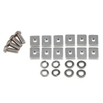 Rhino Universal Yakima RLT600 Quick Mount Leg Track Fit Kit 12 Pieces T-FK3. Fixed Price $51.74.
