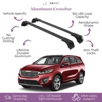 Fits Kia Sorento 2016-2020 With Factory Rails 2PCS Roof Rack Cross Bars 165 Lbs. Fixed Price $114.90.