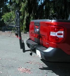 Yakima Doubledown Highlite 3-BIKE Aluminum Rack Hitch Great. Fixed Price $138.88.