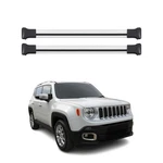For 2015-2023 Jeep Renegade Roof Rack Cross Bars Luggage Carrier Gray 2PCS. Fixed Price $89.99.