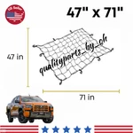 Mitsubishi L200 2008-2025 47" X 71" Heavy Duty Cargo Net Bed Tie Down Hooks. Fixed Price $22.50.