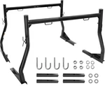 Adjustable Steel Truck Ladder Rack - 500 Lbs Capacity, No Drill, Easy Install. Fixed Price $183.99.
