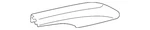 Genuine Toyota 2011-2020 Sienna Roof Rack Cover (left, Rear) 63494-08020. Fixed Price $98.30.