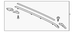 Genuine Gm Driver Side Roof Luggage Carrier Rail 22831399. Fixed Price $130.19.