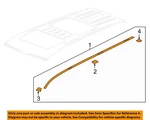 Gm Oem 18-21 Traverse Exterior Trim-roof Molding 84301210. Fixed Price $304.22.
