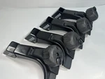 Thule 300 Rain Gutter Mount Roof Rack Feet Tower Low Foot Pack 01 Set Square Bar. Fixed Price $105.99.