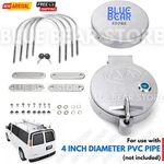 Conduit Carrier Kit For 4" Pvc Pipe Truck Van Suv Rack Mount Ladder Roof Camper. Fixed Price $127.76.