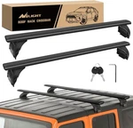 Nilight Roof Rack Cross Bars Anti-theft Lock For Jeep Wrangler Jk 2007-2018. Fixed Price $139.99.
