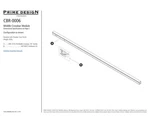 Prime Design Ergorack Middle Crossbar Kit 78" CBR-0006. Fixed Price $244.99.