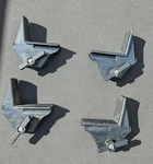 Yakima Loadstop (#8005000) L-shaped Roof Mount Brackets Compatible W/ Roundbar. Fixed Price $40.00.
