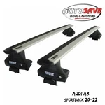 Thule Wingbar Evo Silver Roof Bars Set To Fit Audi A3 Sportback 20-22 Lockable. Fixed Price $375.45.