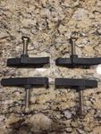 4-YAKIMA Replacement Hex Key Wing Nuts And Bolts. Fixed Price $10.00.
