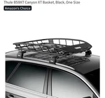 Thule 859XT Canyon Roof Mount Cargo Basket Black With Locks Straps. Fixed Price $325.00.