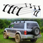 For Mitsubishi Pajero Van Rain Gutter Roof Rack Crossbars Luggage Cargo Carriers. Fixed Price $298.13.