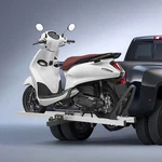 400LBS Hitch-mount Motorcycle Carrier Bike Trailer Hauler Rack. Fixed Price $100.84.