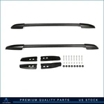 ?2X Roof Side Rail For 2008-2013 Toyota Highlander Rack Aluminum Black Pair. Fixed Price $66.46.