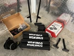 Yakima 48" Round Bar Roof Rack System - Control Towers / Landing Pads Gunwale. Fixed Price $295.00.