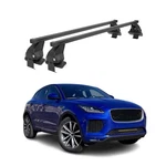 Smooth Roof Racks Cross Bars Luggage Carrier For Jaguar E-pace 2018-2024 Black. Fixed Price $199.99.