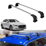 Erkul Roof Rack Cross Bars Fits Mazda 3 2019-2026 Aluminum Lockable Silver. Fixed Price $159.00.