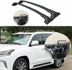 Pcs Black Fits For LX570 2016-2021 Aluminum Roof Rail Rack. Fixed Price $209.00.