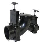 Valterra T80 Waste Valve Sewer Assembly Double Ell 3" Hub X 1-1/2" Cap. Fixed Price $47.99.