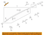Hyundai Oem Roof Rack Rail Luggage Carrier-front Cover Right 87252B80003F. Fixed Price $32.12.