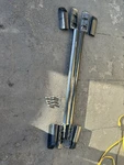 2010-2024 Oem Toyota Runner Roof Rails 5TH Gen W/black Cap. Fixed Price $145.00.