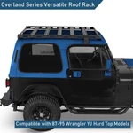 Overland Aluminum Roof Rack Cargo Carrier For 1987-1995 Jeep Wrangler Yj Hardtop. Fixed Price $219.99.