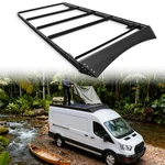Ford Transit 148" Wb Camper Van Roof Rack, Aluminum, Solar Panel Crossbars. Fixed Price $504.99.