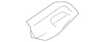 Genuine Nissan Roof Luggage Carrier Side Rail Cap 73870-ZL20B. Fixed Price $68.72.