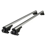 Apex Universal Aluminum Roof Cross Bars, Side Rail Mounted With Adjustable Knobs. Fixed Price $53.39.