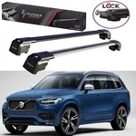 Roof Rack Cross Bars Anti-theft System Aluminum For Volvo XC90 2016-2025. Fixed Price $134.99.