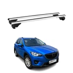For Mazda CX-5 2013-2016 Omac 46219696929L Gray Raised Roof Rails Cross Bars. Fixed Price $129.99.