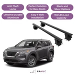 Erkul Roof Rack Crossbars For Nissan Rogue 2021-2026 Naked Aluminum Black. Fixed Price $260.91.