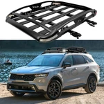 For Kia Sorento 50" Roof Rack Cargo Basket Luggage Carrier Crossbars W/ Lights. Fixed Price $229.19.