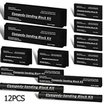 12PCS Sanding Block Kit Flexible Eva Foam Wet Dry For Automotive Woodwork. Fixed Price $24.59.