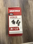 Yakima Streamline System Clips Set BC122 For Baseline Towers 8006122. Fixed Price $45.00.