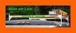 Aluminum Ladder Roof Rack Will Fit Most Enclosed Trailer 1 Section PK-28B. Fixed Price $39.99.
