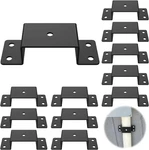 12 Trailer Stake Pocket Bracket For 2'' X 4'' Lumber Heavy Pcs, Black. Fixed Price $54.11.