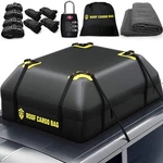 Rooftop Cargo Carrier Suv Vehicle Storage Waterproof 15 Cubic Lock. Fixed Price $92.77.