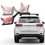 Tooenjoy 20.7''H Universal Assist Elevating Roof Rack Suv Kayak Bike Carrier. Fixed Price $625.99.
