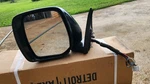 2011 Infiniti QX56 Driver Left Side Mirror W/ Camera 21-PIN 4-PARTS Damaged. Fixed Price $299.00.